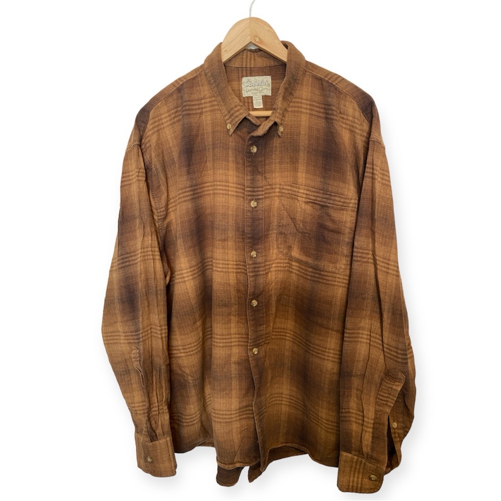 Cabela’s Plaid Button long sleeve top